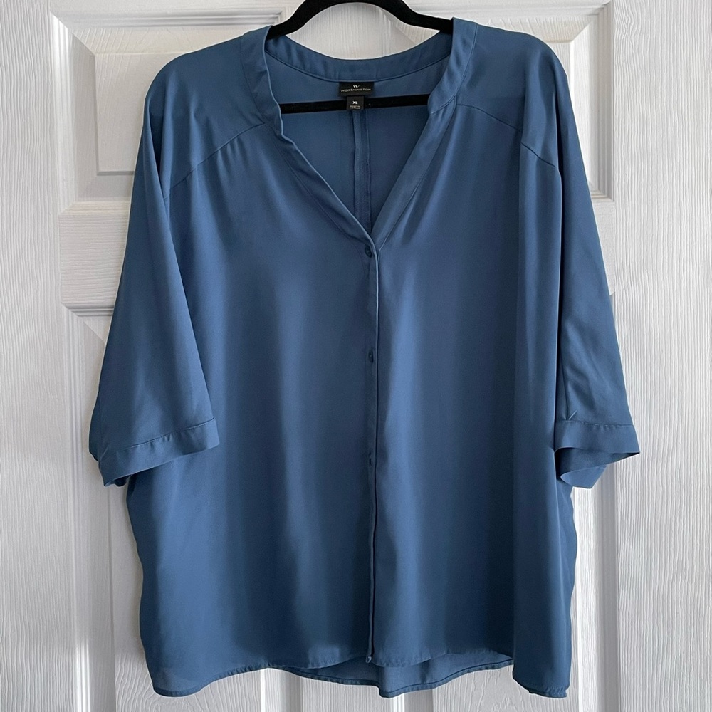 Blue Worthington Blouse